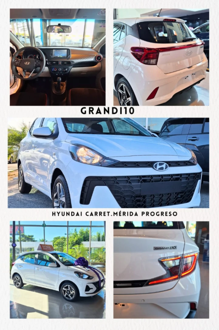 ¡Bono Grand i10 2026! Hyundai Mérida Periférico 🎯
